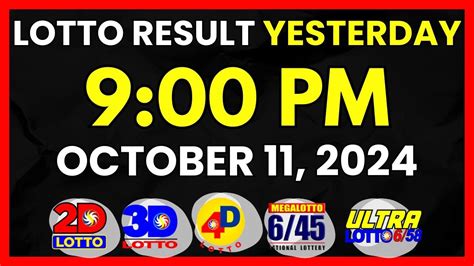 3d 9pm yesterday|PCSO Official .